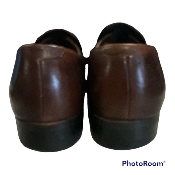Florsheim Men's Brown Dress Casual Shoes Leather Slip On Loafer 10-10.5 D - Picture 4 of 10